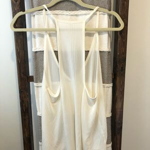 Off White Free People tank top